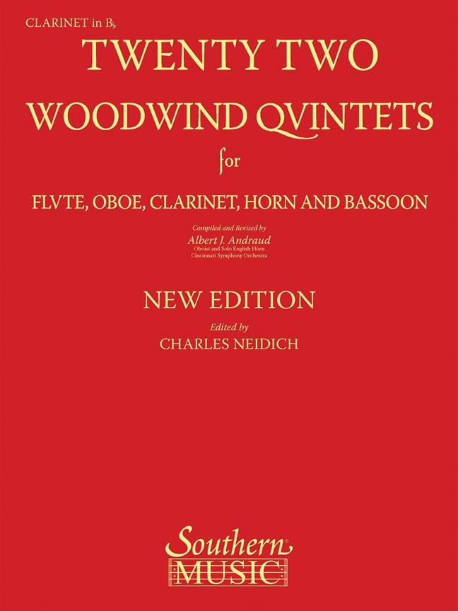 Twenty-Two (22) Woodwind Quintets